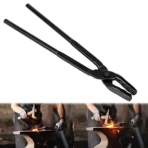 Camoo wolf jaw blacksmithing tongs gripping metal
