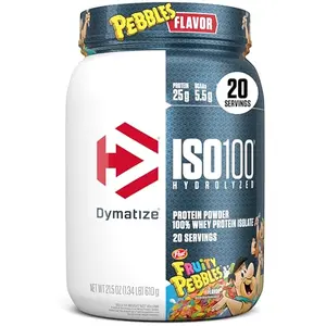 Dymatize ISO100 Fruity Pebbles whey protein isolate