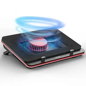 IETS GT500 laptop cooling pad with industrial turbo fan and sealed foam