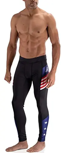 Anthem Athletics American flag jiu jitsu spats