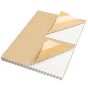 NATURALABEL kraft brown shipping labels