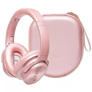 ZIHNIC active noise cancelling headphones in rose gold