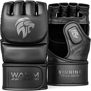 WAMM Sports MMA gloves with MAXForce EVE shock absorption and open palm