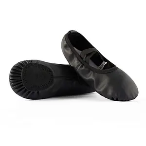 DyingSwan toddler ballet shoes in black