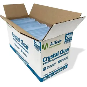 AdTech full size hot glue sticks 200 count pack