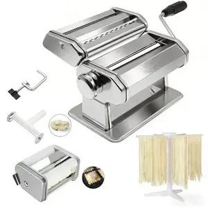MZTOGR Pasta Maker Machine with ravioli maker and drying rack included