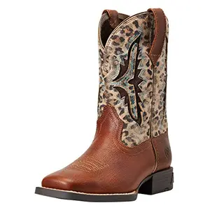 Ariat Koel VentTEK western boots with mesh panels for kids