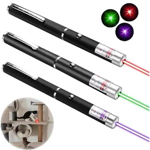 XIMIBI 3-pack cat laser pointers with red, green, and purple colors