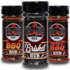 10-42 BBQ patriotic dry rub variety pack for grilling