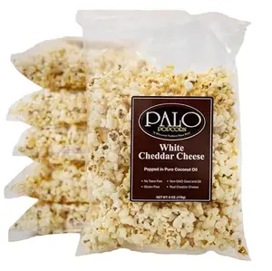 Palo Popcorn White Cheddar 6-pack bags