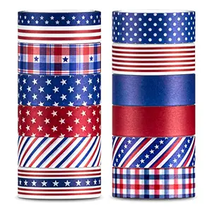 Whaline patriotic stars stripes washi tape