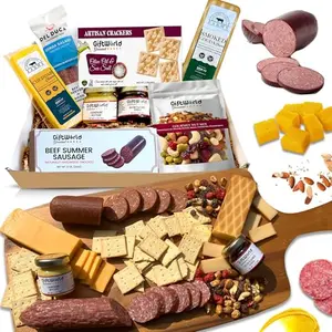 GiftWorld Charcuterie Meat and Cheese Gift Basket