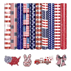 Tintnut American flag heat transfer vinyl