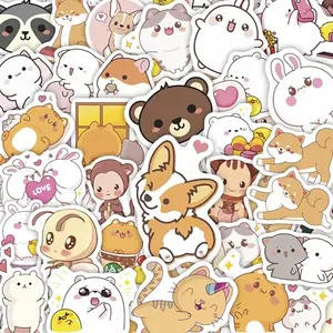 BulbaCraft kawaii animal vinyl stickers