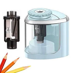 Aogwat blue battery-powered pencil sharpener for kids and classroom