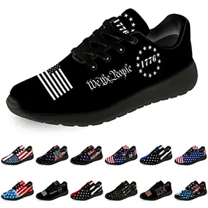 horethy 1776 themed slip on sneakers