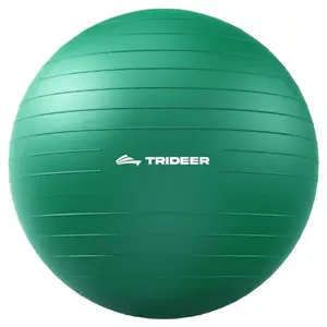 Trideer green Swiss ball for physical therapy and core exercises