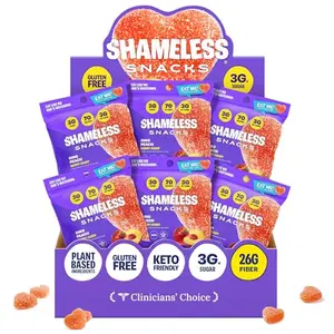 Shameless OMG Peach Keto Gummies bag