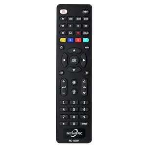 MYHGRC compact universal remote on a desk
