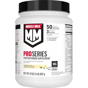 Muscle Milk Pro Series Protein Powder Intense Vanilla