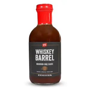 PS Seasoning Whiskey Barrel Bourbon BBQ Sauce bottle