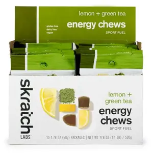 Skratch Labs Energy Chews Matcha + Lemon