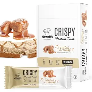 Genius Gourmet Salted Caramel Protein Treat box