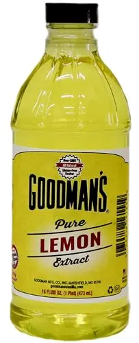 Goodman's Pure Lemon Extract 16 oz bottle