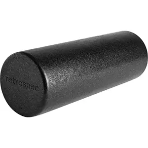 Retrospec Relief high-density foam roller for physical therapy and muscle recovery