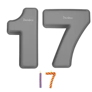 Ducodocu silicone number 1 and 7 cake pans