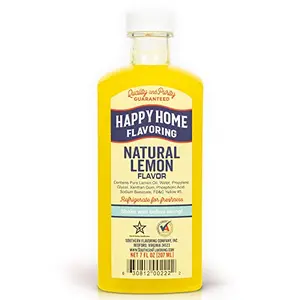 Happy Home Natural Lemon Flavor 7 oz bottle