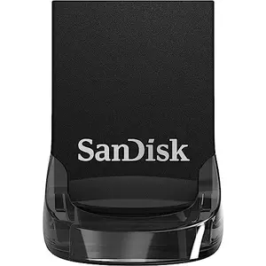 Tiny black SanDisk Ultra Fit USB 3.2 flash drive