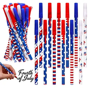 Eaasty 48 pack American flag ballpoint pens