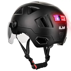 ILM Smart Bike Helmet with LED turn signals and brake light