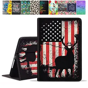 TBXOSTN deer American flag case for Tab A8, slim profile