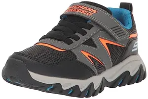 Skechers Kids Boys Rugged Ranger Sneaker with durable synthetic upper and high-traction outsole