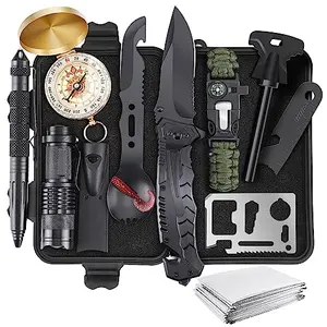 Abpir tactical survival kit in plastic box