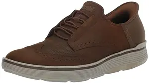 Skechers Men's Mark Nason Casual Oxford shoe in cognac