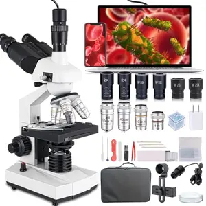 Poothoh trinocular microscope for biology students