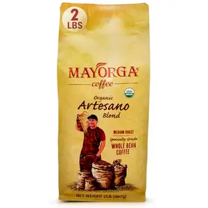 Mayorga Organic Coffee Artesano Blend whole bean bag