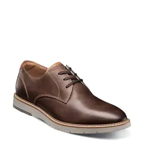 Florsheim Vibe Plain Toe Oxford Dress Shoe in Brown