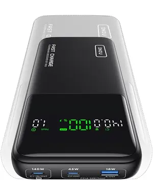 INIU 25000mAh power bank with 240W cable