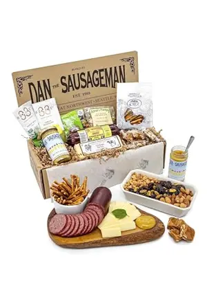 Dan the Sausageman Grizzly Meat and Cheese Gift Basket