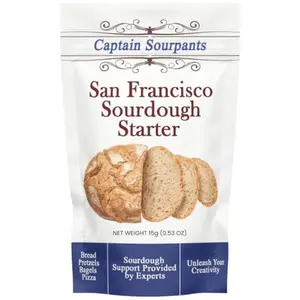 Captain Sourpants dehydrated sourdough starter culture packet