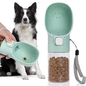 Colorday handheld dog treat dispenser with built-in clicker