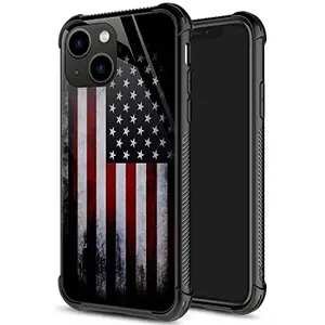 ZHEGAILIAN Old Flag iPhone 15 case with vintage design