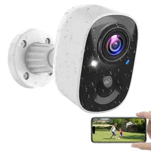 MaxiViz battery-powered wireless security camera for home use