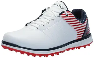 Skechers Go Golf Pivot women's white navy red golf shoes