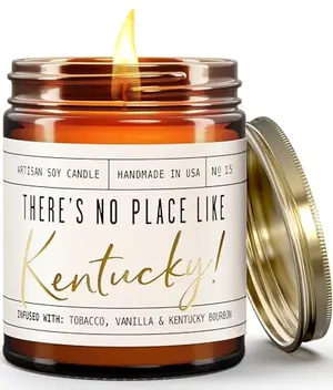 Soy and Sass Kentucky Bourbon Trail Candle