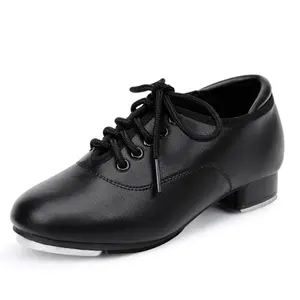 Stelle lace-up oxford style tap shoes for kids